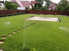 trawnik i system nawadniania