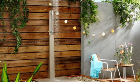 prysznic ogrodowy